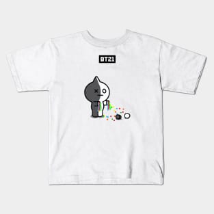 bt21 bts exclusive design 36 Kids T-Shirt